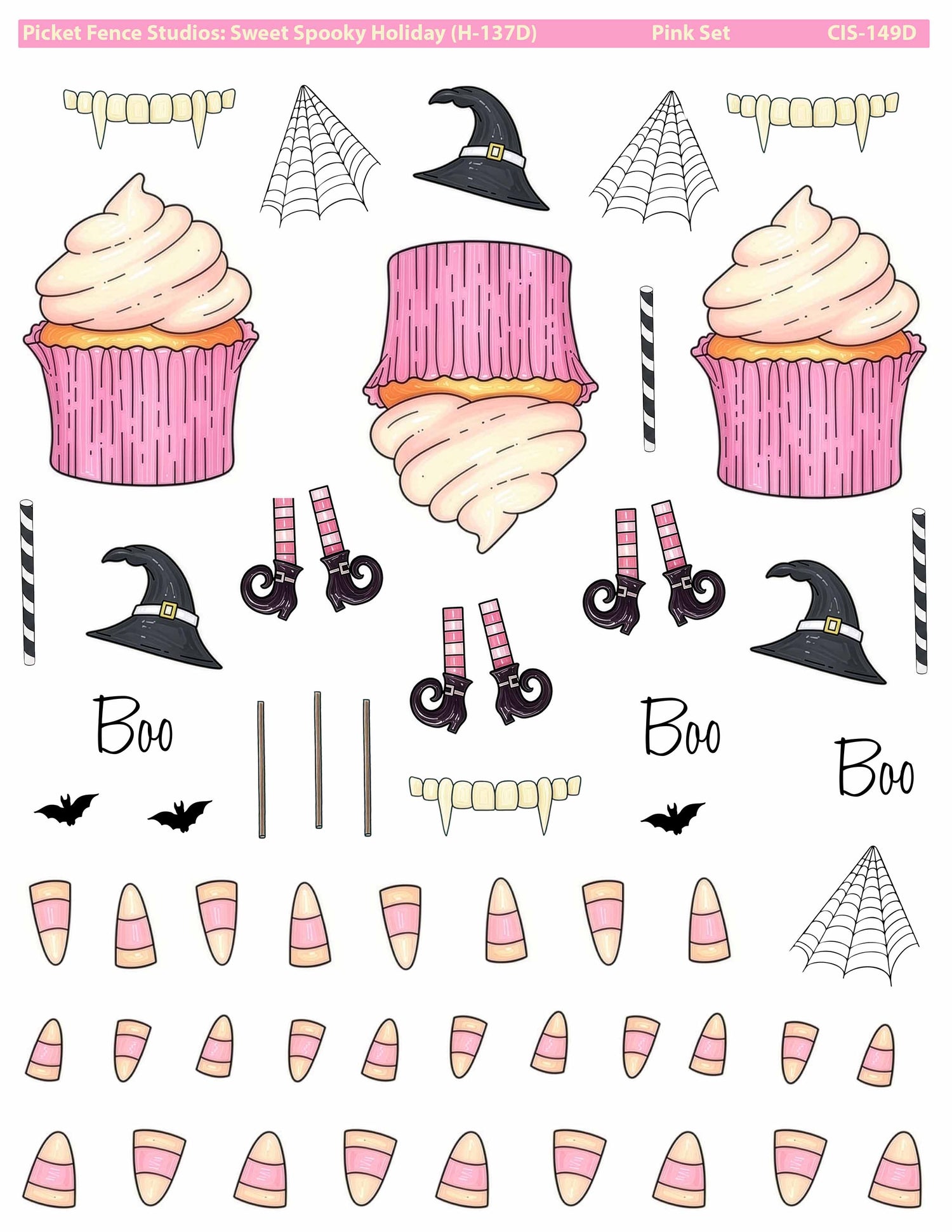 Colored Image Sheet - Sweet Spooky Holidays (Kelly Taylor)