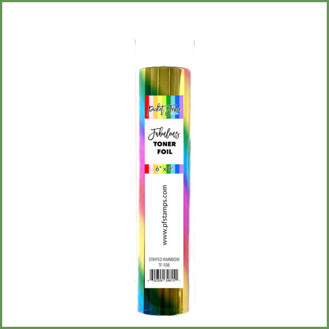 Fabulous Toner Foil - Striped Rainbow