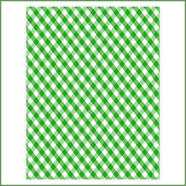 Fabulously Glossy A2 Card Fronts - Sweet Gingham