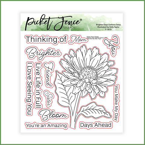 Brighter Days Gerbera Daisy Coordinating Die