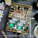 2.0" Connected Squares Shaker Creator Die - Picket Fence Studios