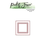 2.0" Connected Squares Shaker Creator Die - Picket Fence Studios