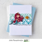 4x10 Slim Line Triangle Peaks Stencil - Picket Fence Studios