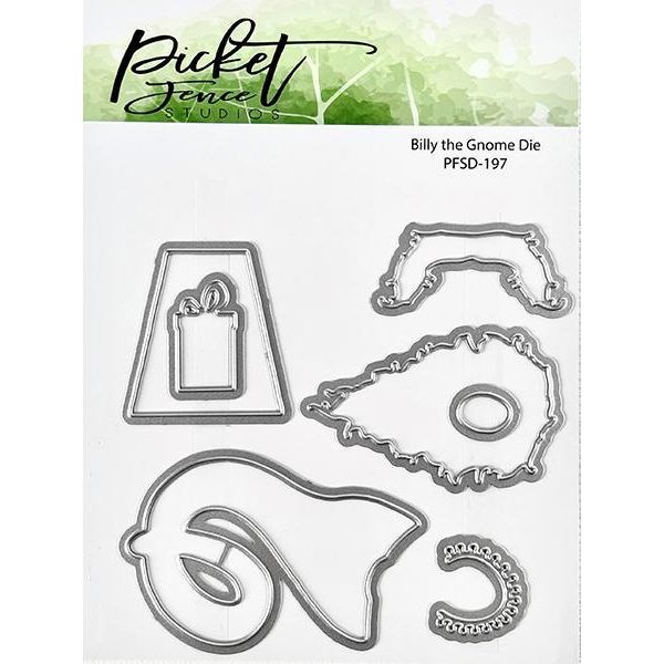 A Gnome Winter Coordinating Die - Picket Fence Studios