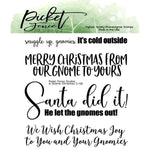 A Gnome Winter Coordinating Die - Picket Fence Studios