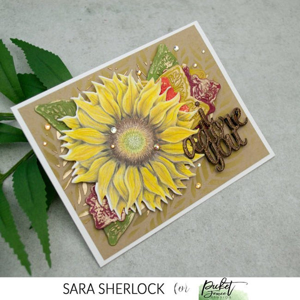 A Sunflower - Picket Fence Studios