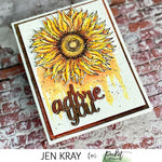 A Sunflower Coordinating Die - Picket Fence Studios