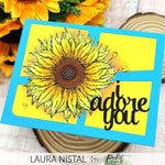 A Sunflower Coordinating Die - Picket Fence Studios