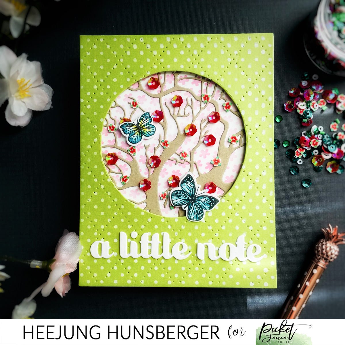 A2 Full Round Tree Die - Picket Fence Studios