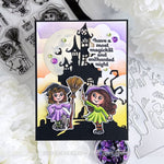 A2 Ghost House Cover Plate Die - Picket Fence Studios