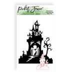 A2 Ghost House Cover Plate Die - Picket Fence Studios