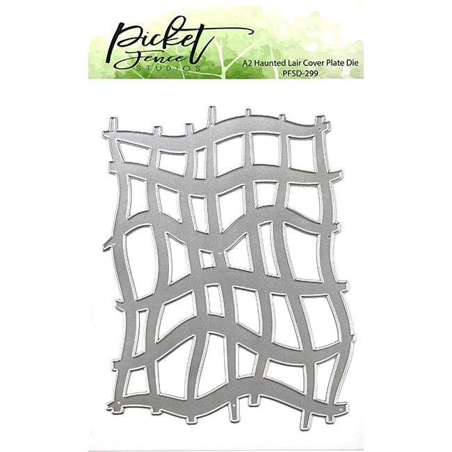 A2 Haunted Lair Cover Plate Die - Picket Fence Studios