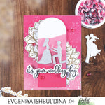 A2 She Said Yes Cover Plate Die - Picket Fence Studios