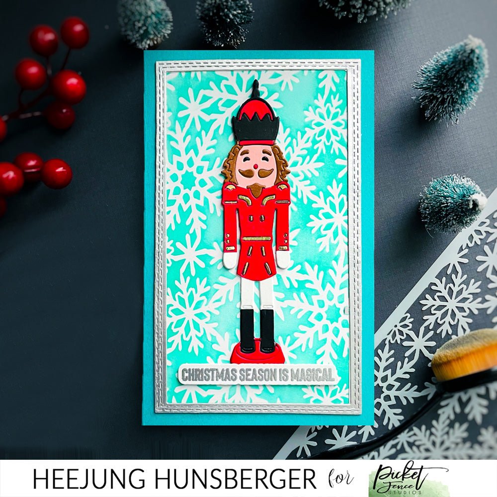 A2 Tall Nutcracker Die - Picket Fence Studios