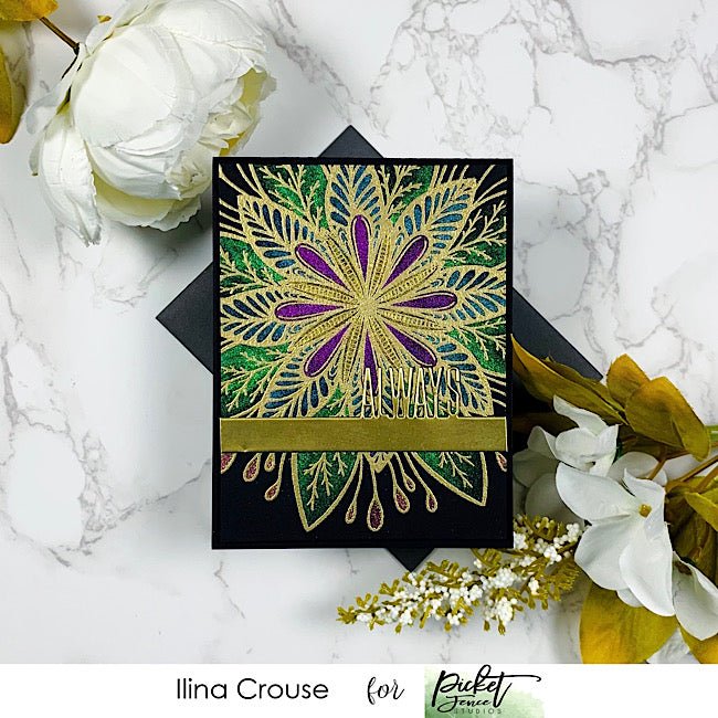 Always Word Topper Die - Picket Fence Studios