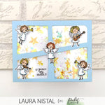 Angels Sing to Newborn King Coordinating Die - Picket Fence Studios