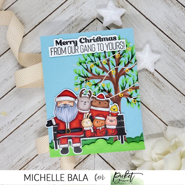 Animal Crackers from our Gang to Yours Coordinating Die - Picket Fence Studios