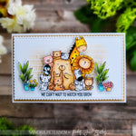 Animal Crackers: Kind Messages Coordinating Die - Picket Fence Studios