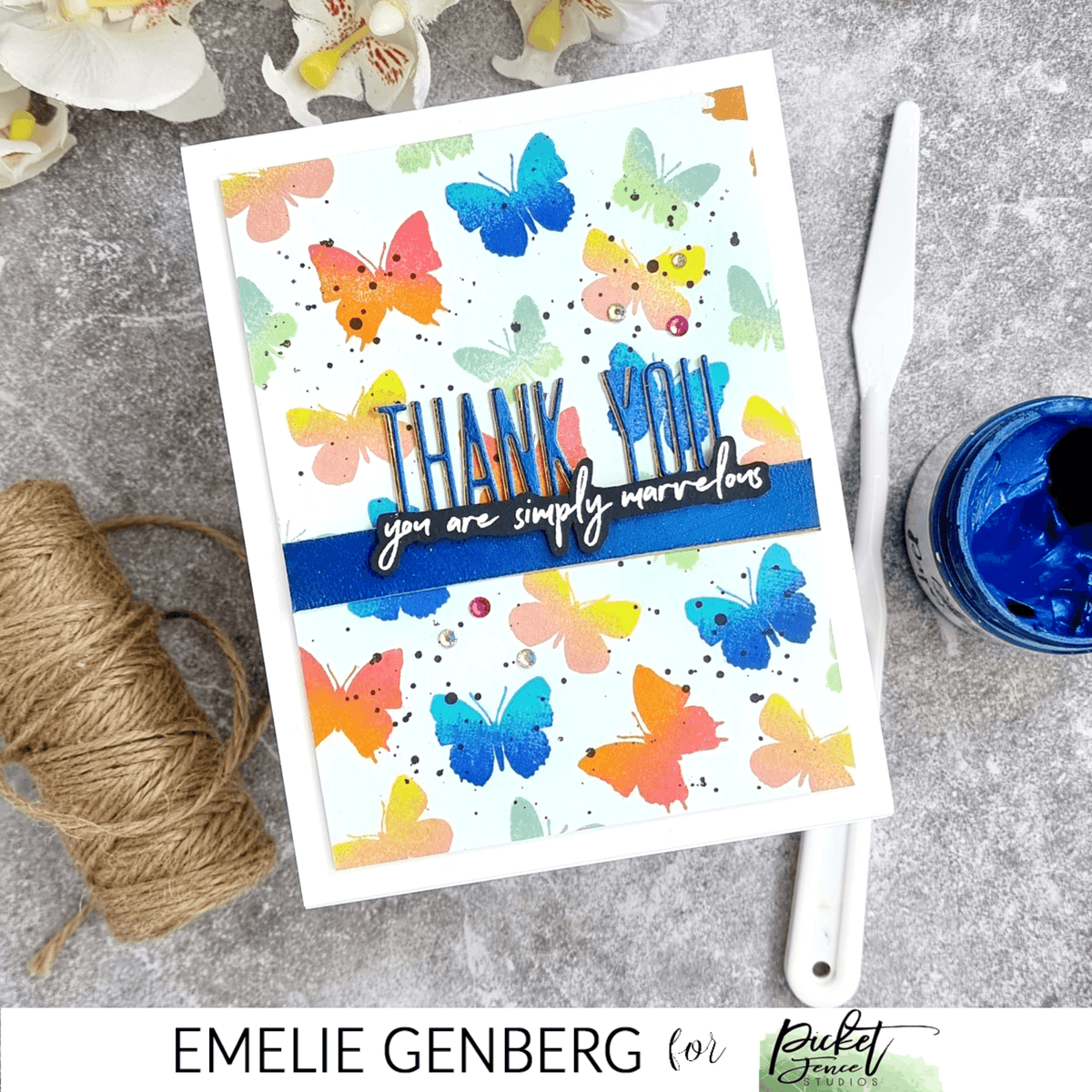 Baby Butterfly Beauties - Picket Fence Studios