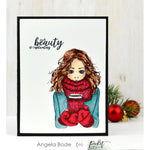 Beautiful Girl - Jill Girl Stamp - Picket Fence Studios