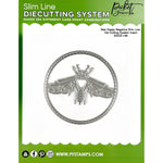Bee Happy Negative Slim Line Die Cutting System Insert - Picket Fence Studios