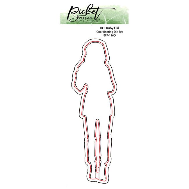 BFF Ruby Girl - Picket Fence Studios