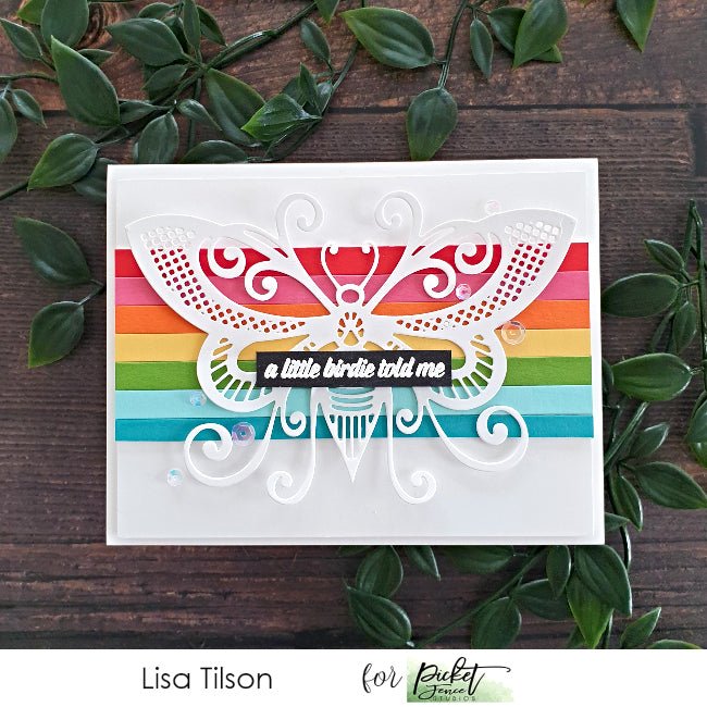 Big Beautiful Butterfly Die - Picket Fence Studios