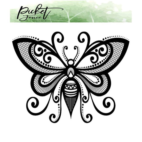 Big Beautiful Butterfly Die - Picket Fence Studios
