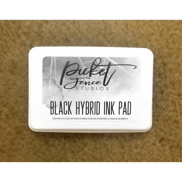 Black Hybrid Ink Pad - Picket Fence Studios