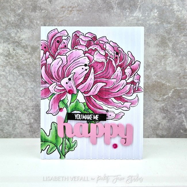 Blooming Chrysanthemum - Picket Fence Studios