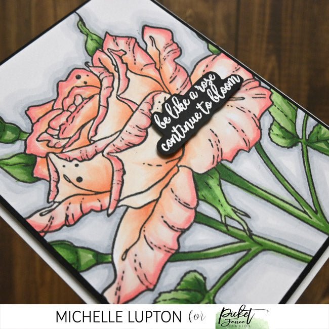 Budding Roses - Picket Fence Studios