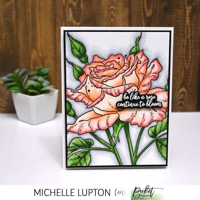 Budding Roses - Picket Fence Studios