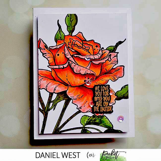 Budding Roses - Picket Fence Studios