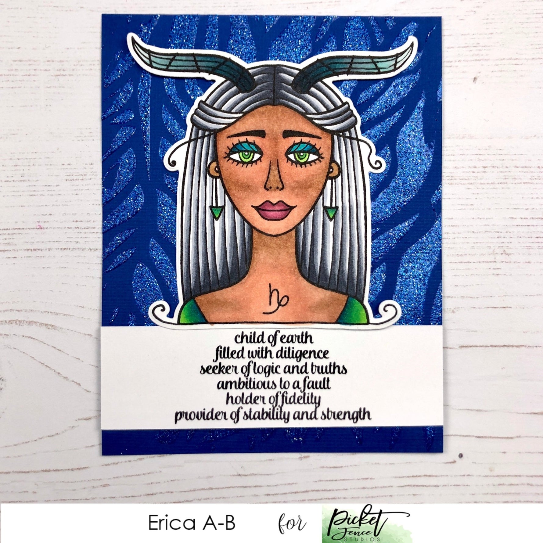 Capricorn Girl - Picket Fence Studios