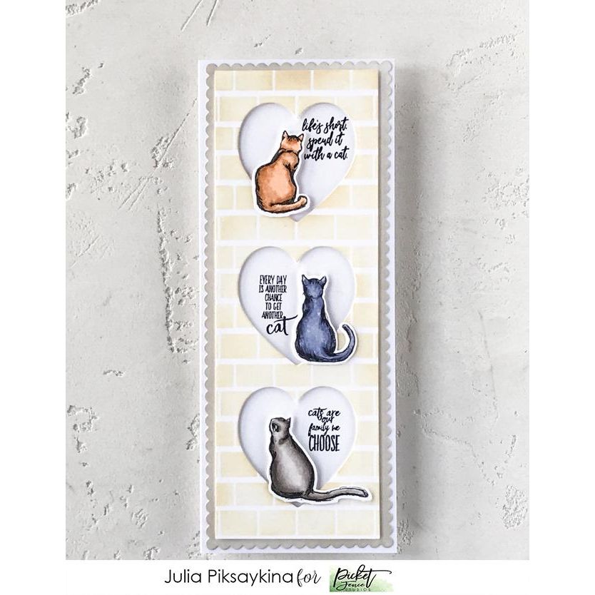 Cats are Family - Picket Fence Studios