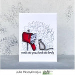 Cats are Family Coordinating Die - Picket Fence Studios