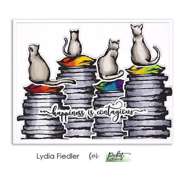 Cats are Family Coordinating Die - Picket Fence Studios