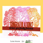 Congratulations Word Topper Die - Picket Fence Studios