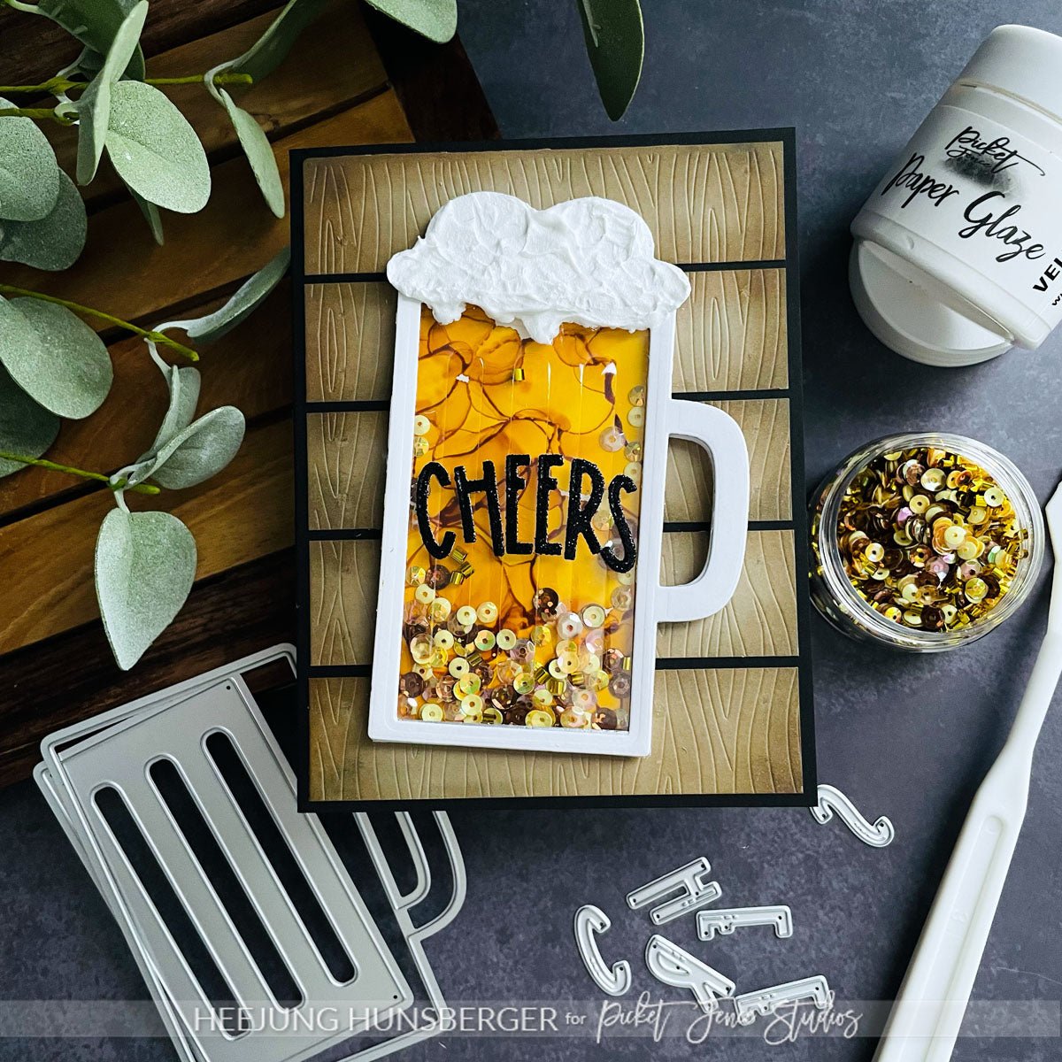 Craft Beer Shaker Die - Picket Fence Studios