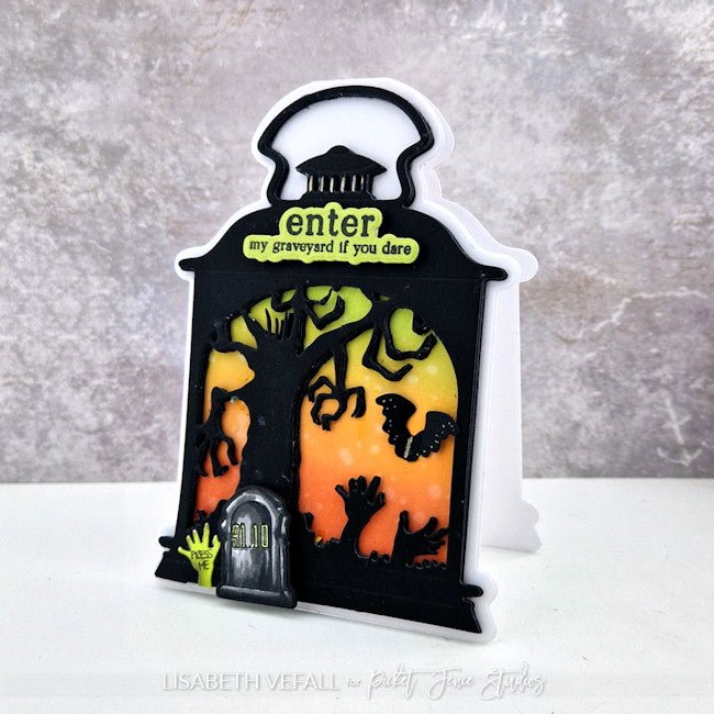 Creepy Hollow Lantern Dies - Picket Fence Studios
