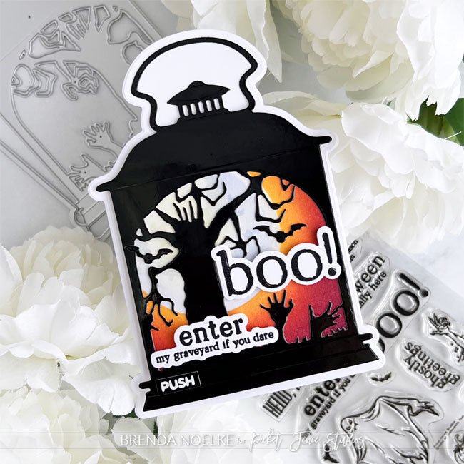 Creepy Hollow Lantern Dies - Picket Fence Studios