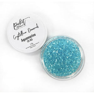Crystalline Diamonds - Aquamarine - Picket Fence Studios