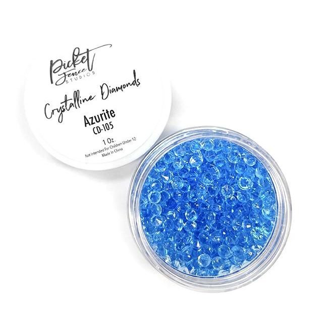 Crystalline Diamonds - Azurite - Picket Fence Studios