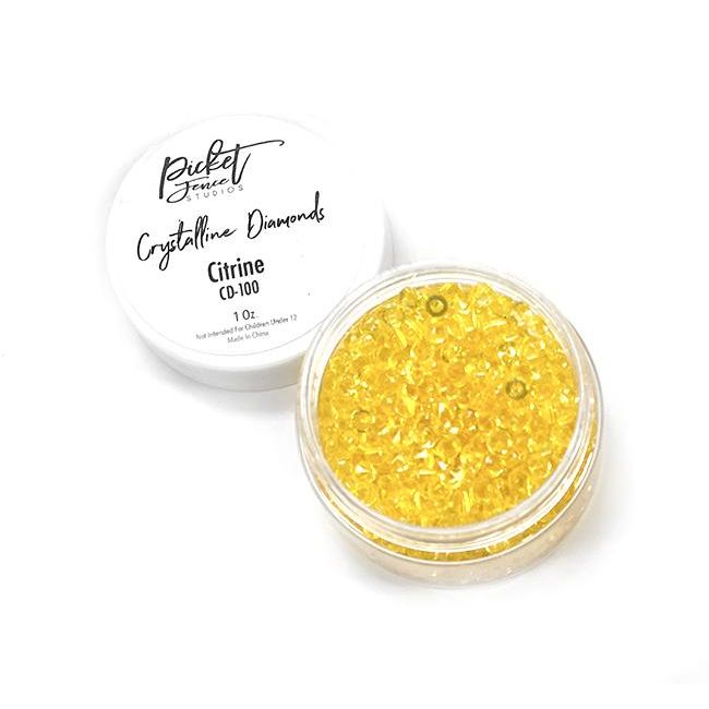 Crystalline Diamonds - Citrine - Picket Fence Studios