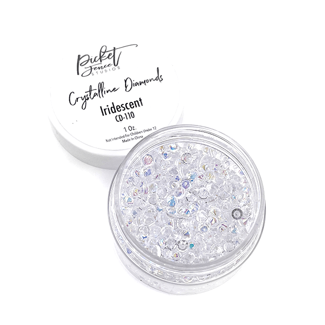 Crystalline Diamonds-Iridescent - Picket Fence Studios