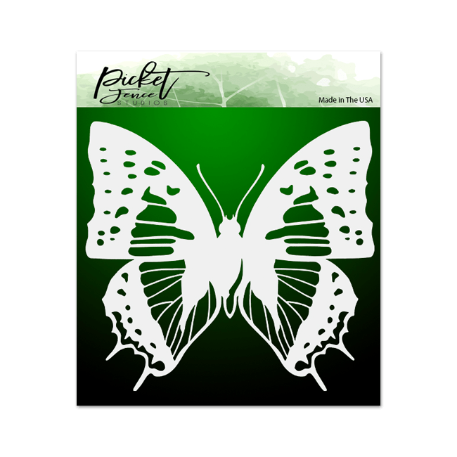 Dart Butterfly 6x6 Stencil - Picket Fence Studios