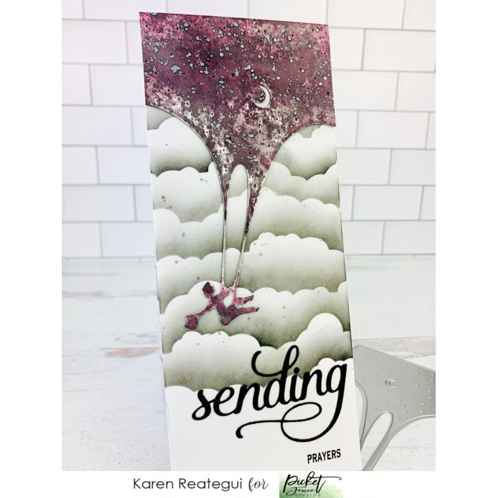 Dream With Me Cover Plate Die - Picket Fence Studios