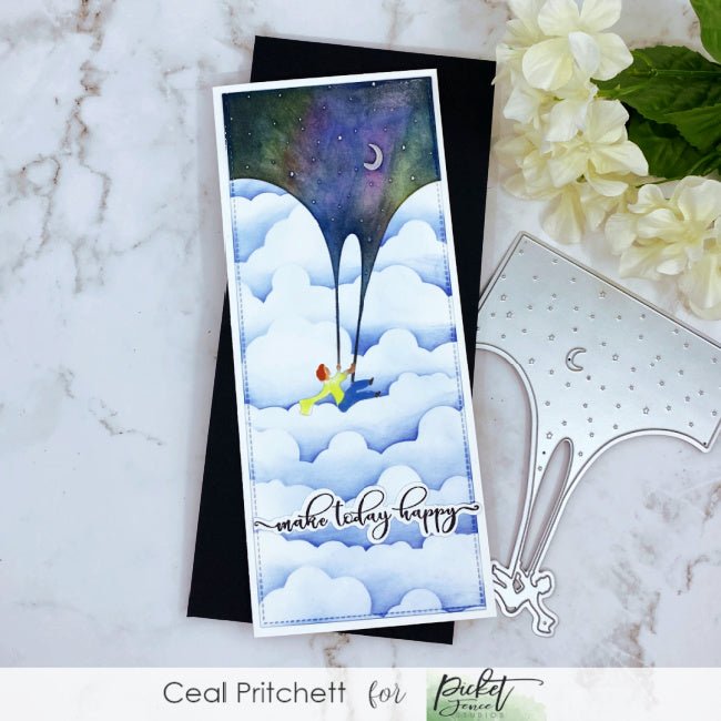 Dream With Me Cover Plate Die - Picket Fence Studios