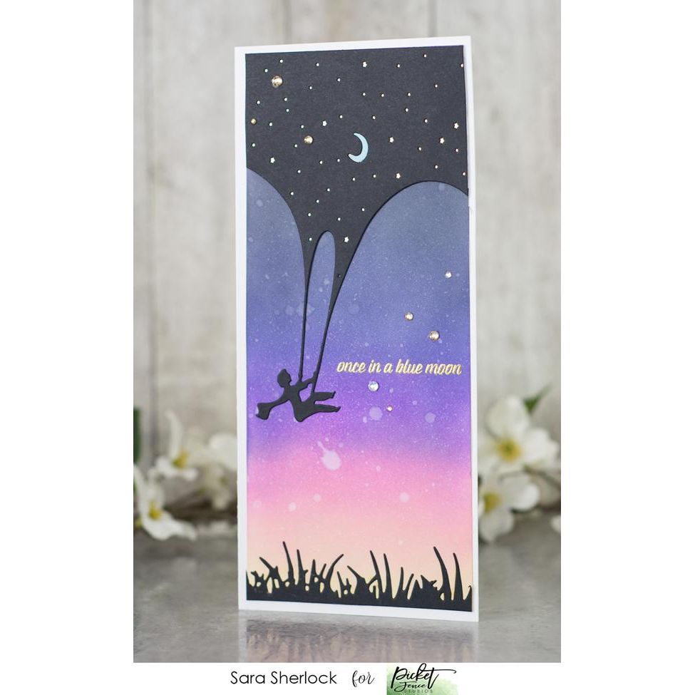 Dream With Me Cover Plate Die - Picket Fence Studios