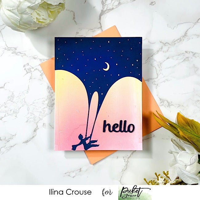 Dream With Me Cover Plate Die - Picket Fence Studios